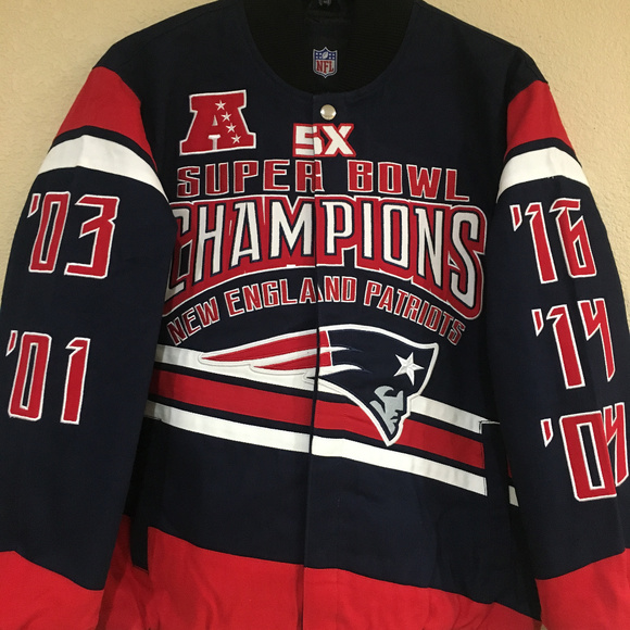 New England Patriots 5X Championship Cotton Twill - Picture 2 of 8